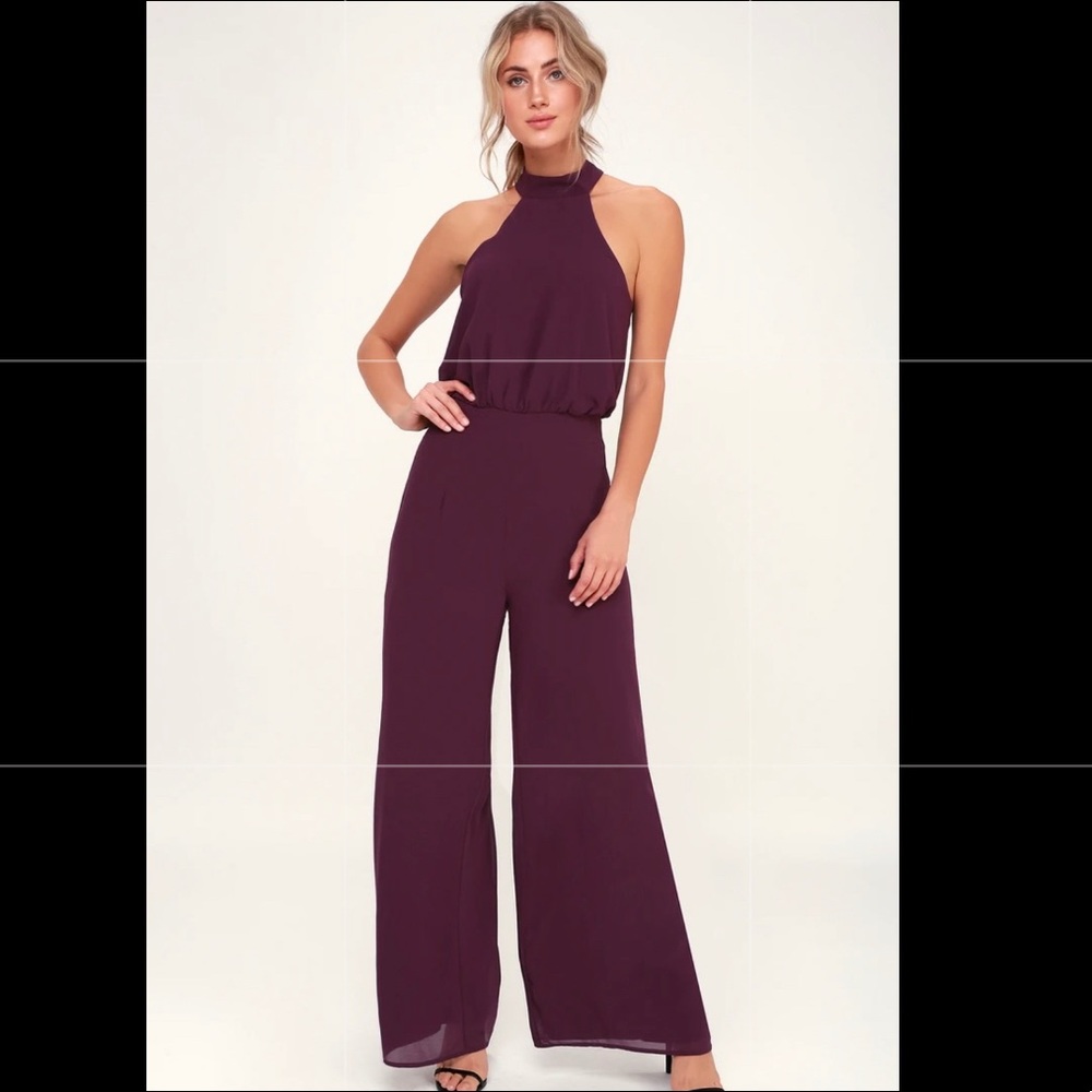 Lulu’s Halter Jumpsuit